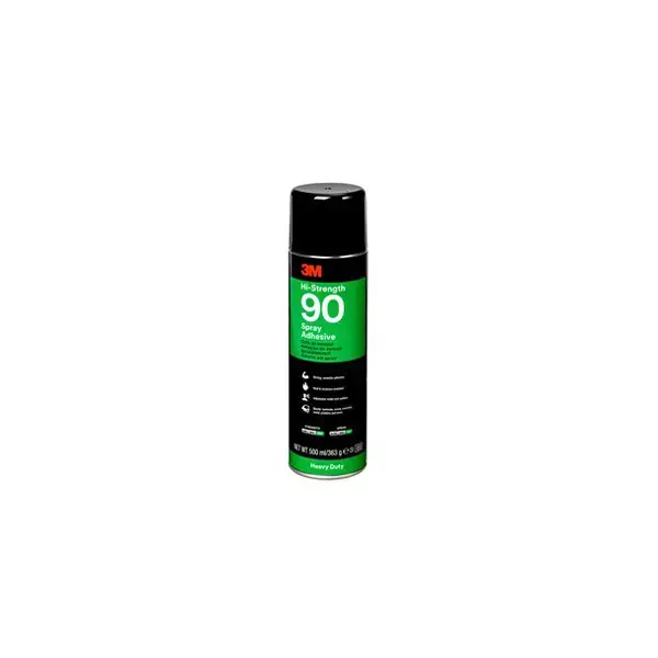 3M Spray 90 High Strength Adhesive Beige 500ml Aerosol