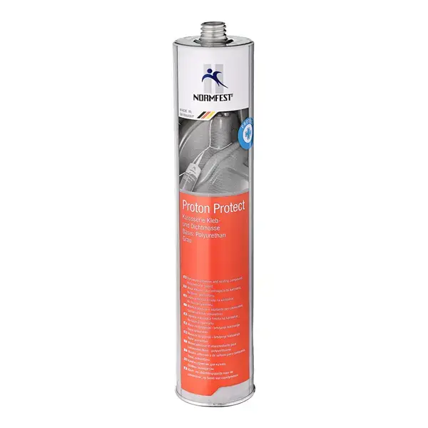 Normfest Proton Protect - Bodywork Adhesive and Sealing Compound, Grey, 300ml