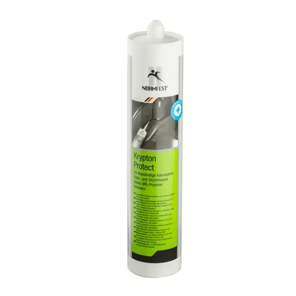 Normfest Krypton Protect - Bodywork Adhesive and Sealing Compound, Black, 310ml