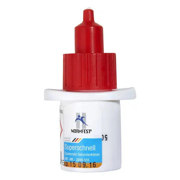 Normfest Super-fast Superglue - Cyanoacrylate Adhesives Black 5g