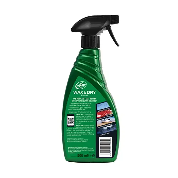 Turtlewax Wax & Dry 500ml