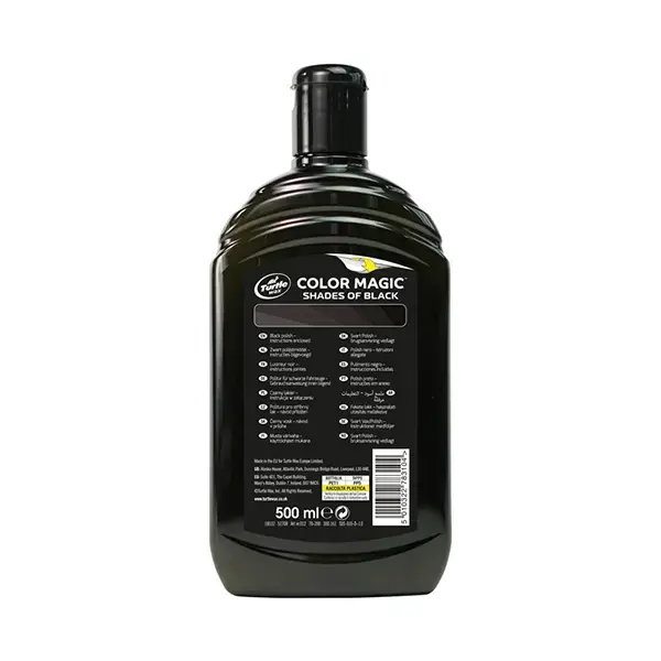 Turtlewax Color Magic Jet Black Wax 500ml