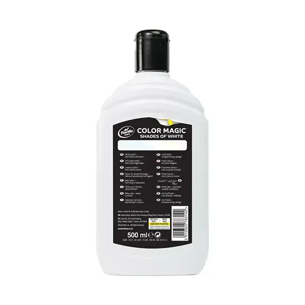 Turtlewax Color Magic Bright White Polish 500ml