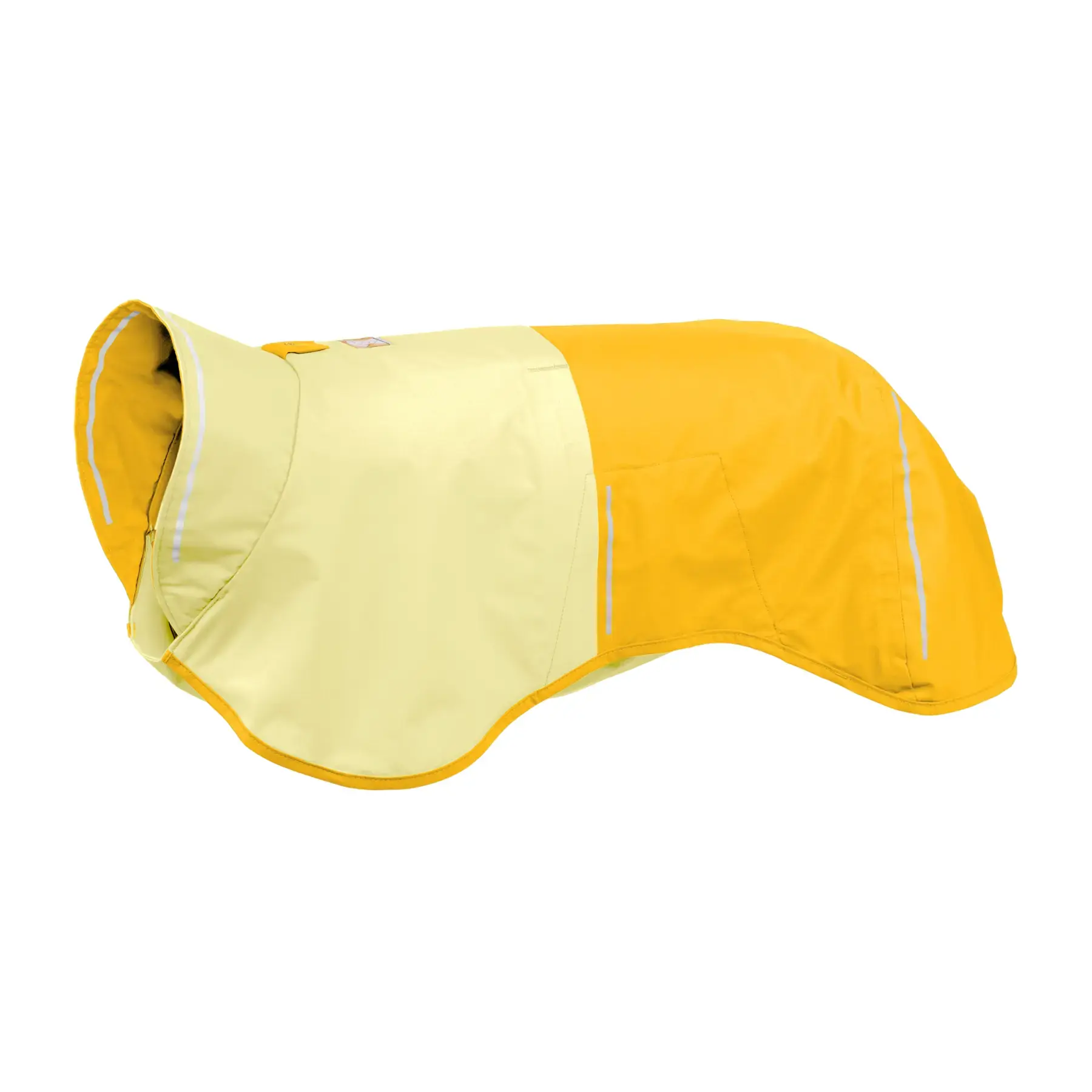 Ruffwear Sun Shower Dog Raincoat in Mineral Yellow (Medium)