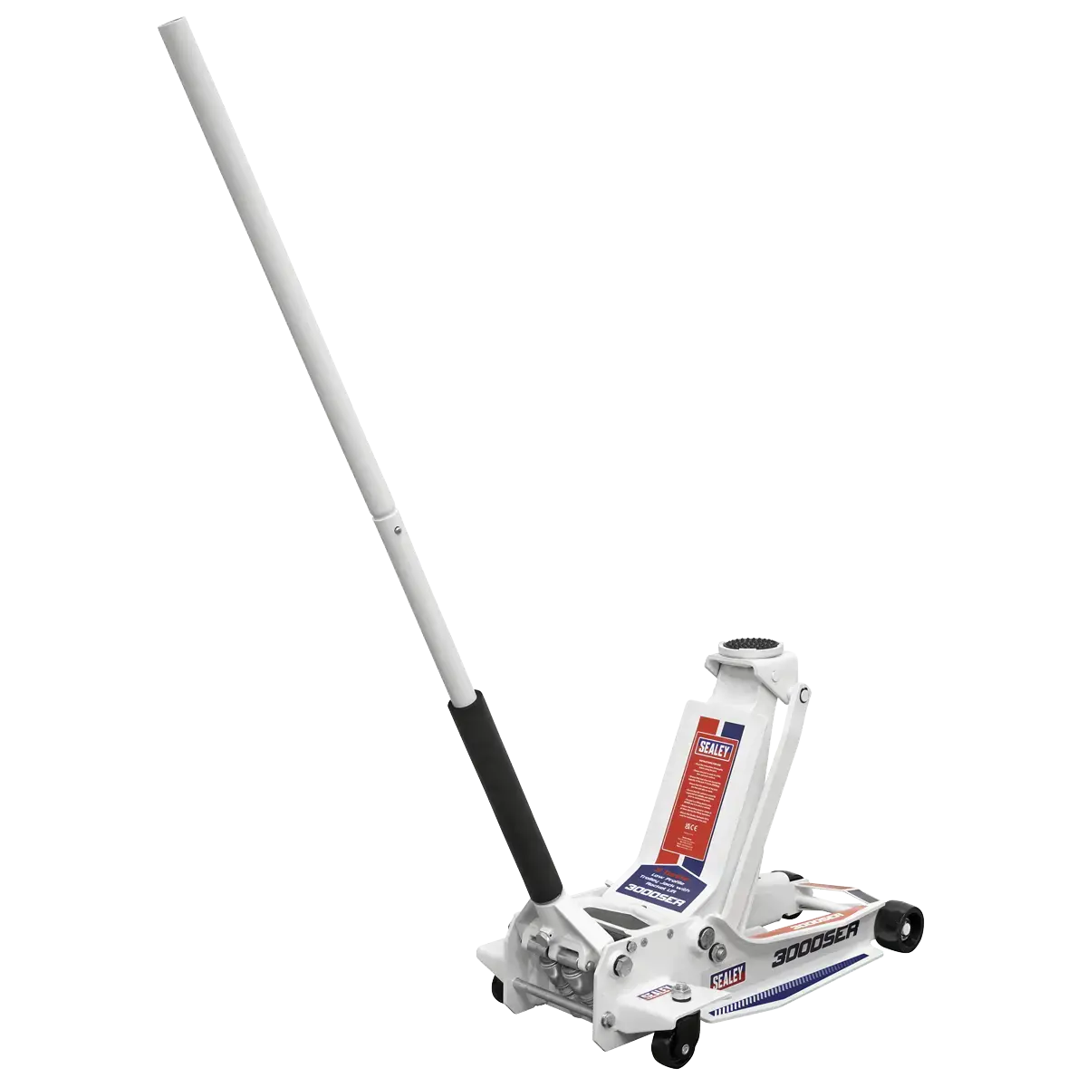 Sealey Low Profile Trolley Jack with Rocket Lift 3 Tonne