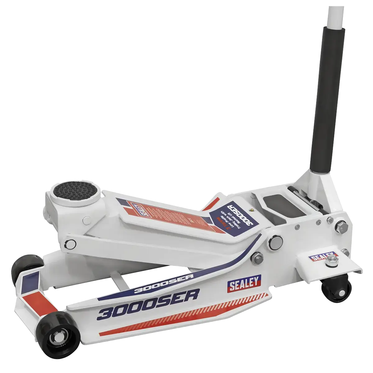 Sealey Low Profile Trolley Jack with Rocket Lift 3 Tonne