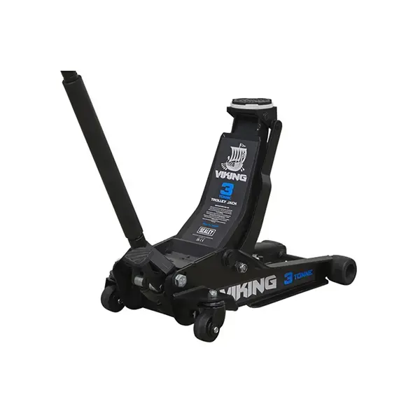 Sealey 3100TB Viking 3tonne Low Entry Trolley Jack with Rocket Lift