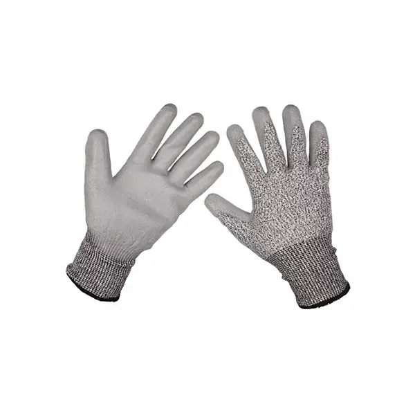 Sealey 9139XL Anti-Cut PU Gloves (Cut Level C - X-Large) - Pair