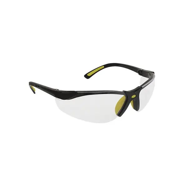 Sealey 9213 Zante Style Clear Safety Glasses with Adjustable Arms