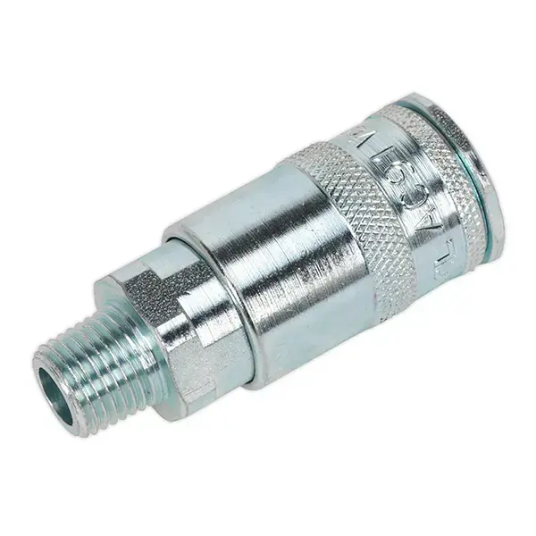 Sealey ACP16 Coupling Body Male 1/4"BSPT Pack of 5