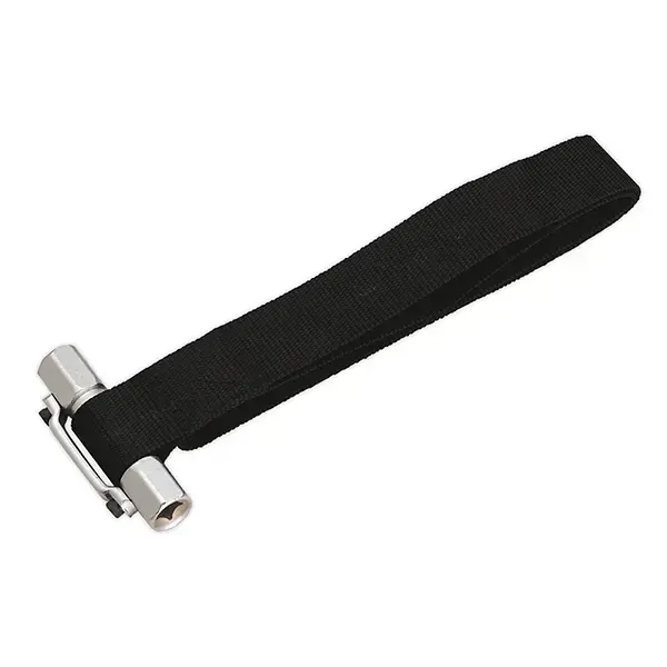 Sealey AK6403 Oil Filter Strap Wrench 300mm Capacity 3/8" & 1/2"Sq Drive