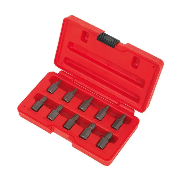 Sealey Multi-Spline Screw Extractor Set 10pc