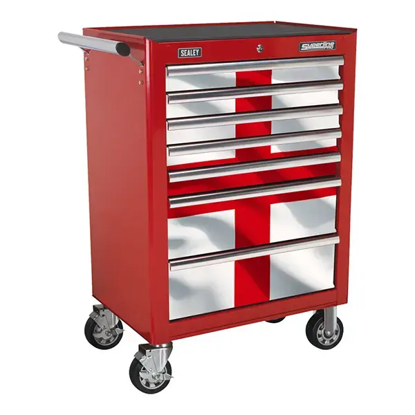 Sealey AP26479TENG England Graphics 7 Drawer Rollcab Kit