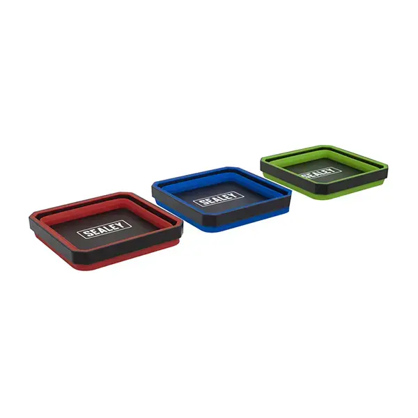 Sealey Collapsible Magnetic Parts Tray Set