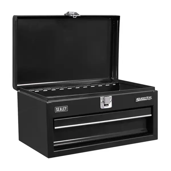 Sealey Superline Pro® Mini Toolbox with Drawer - Black