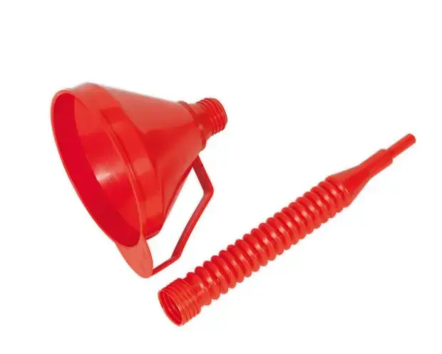 Sealey Flexible Spout Funnel with Filter 160mm - Medium