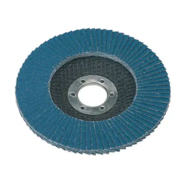 Sealey FD11540 Flap Disc Zirconium 115mm 22mm Bore 40Grit