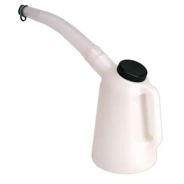Sealey JDL1 Oil Container with Lid & Flexi-Spout 1ltr