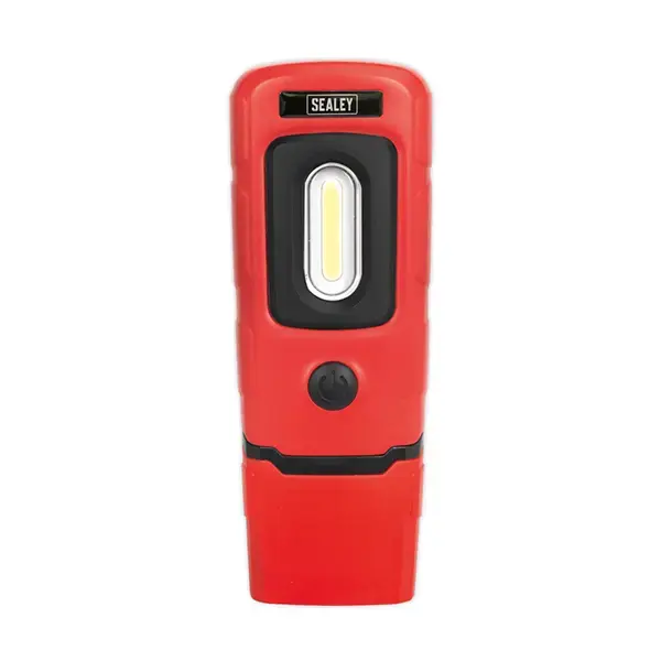 Sealey Rechargeable 360° Inspection Light 3W COB & 1W SMD LED - Red