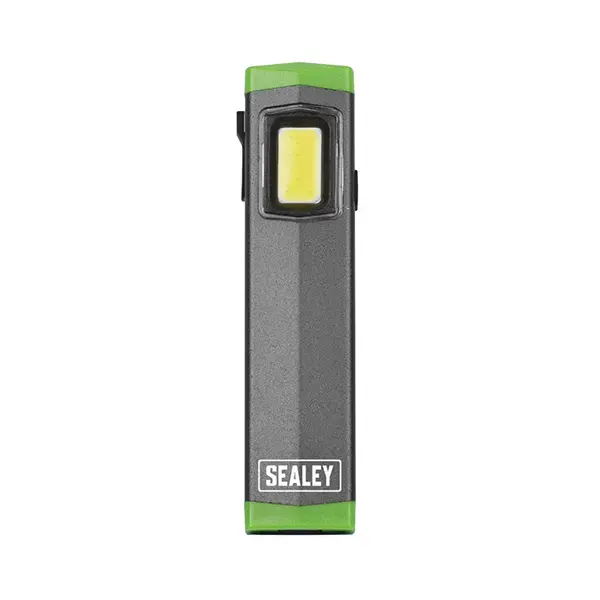 Sealey Rechargeable Mini Super Beam Aluminium Pocket Light 3W COB LED