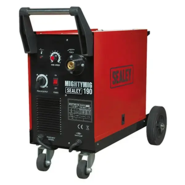 Sealey Professional Gas/Gasless MIG Welder with Euro Torch 190A
