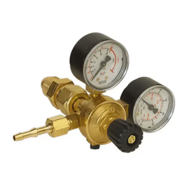 Sealey REG/MT MIG Gas Regulator 2 Gauge Industrial