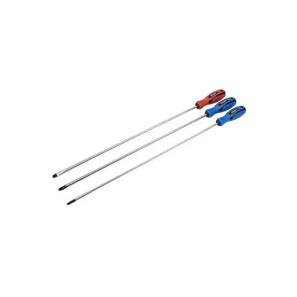 Sealey Siegen Extra-Long Screwdriver Set 3pc