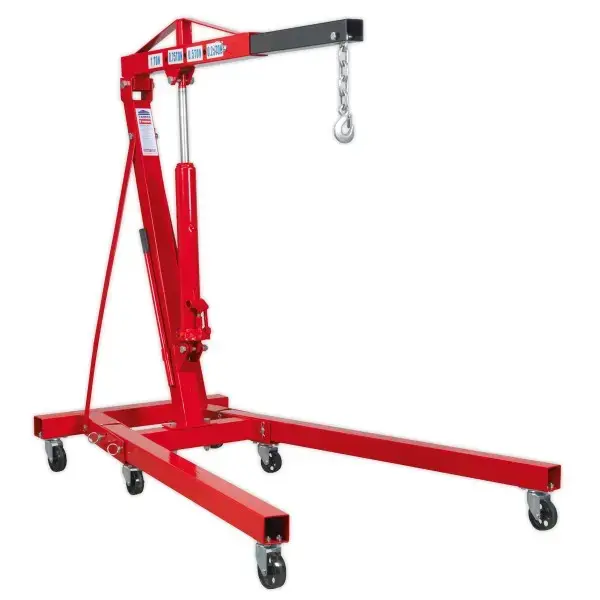 Sealey SC10 Folding Crane 1tonne 'KD' Type