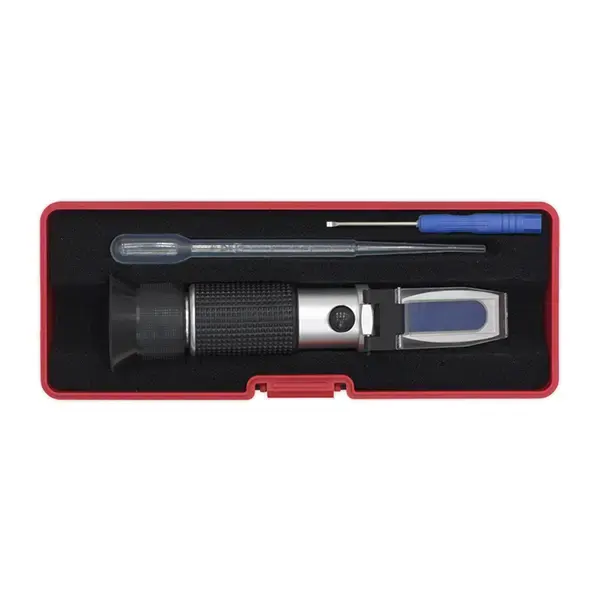 Sealey Refractometer Antifreeze/Battery Fluid/Screenwash/AdBlue®