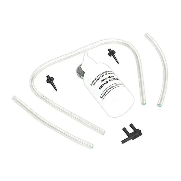 Sealey VS0201 Brake Bleeder Set with Container