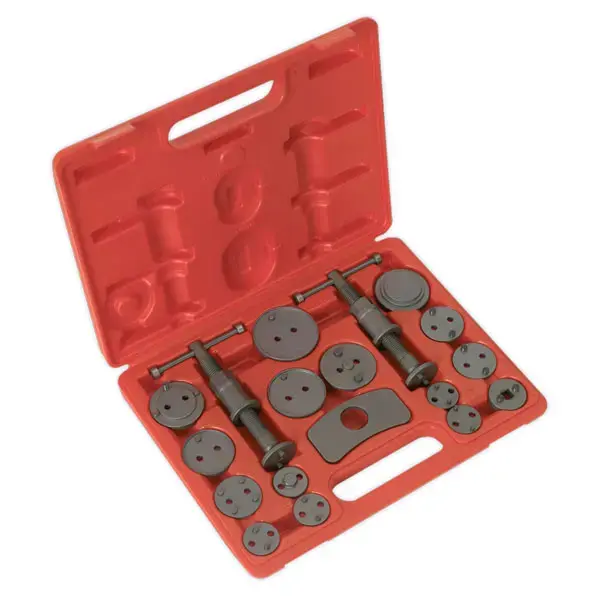 Sealey VS0282 Brake Piston Wind-Back Tool Kit 21pc