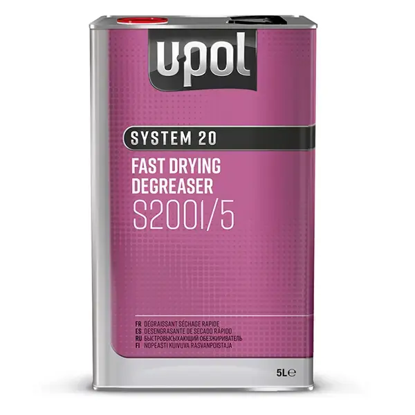U-POL Fast Solvent Degreaser / Panel Wipe 5ltr