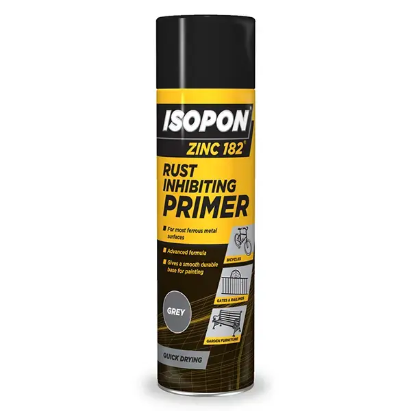 U-POL ISOPON Rust Inhibiting Primer Aerosol 450ml